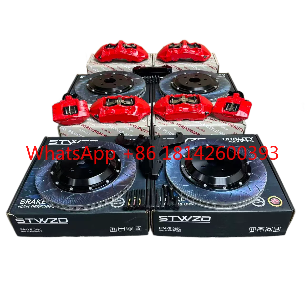 S‑X10 One‑Piece Forged 10‑Piston Front Big Brake Kit with High Carbon Alloy  20‑22 Inch Wheels