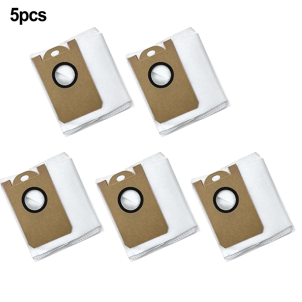 5PCS Dust Bags For HONITURE Q6 Pro Q5 Robotic Robot Vacuum Cleaner Dust Bag Replacement Household Cleaning Tools Accessories