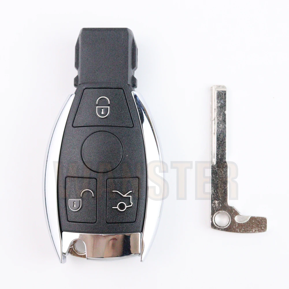 2 3 4 Bottons Car Key Case Shell Housing for Mercedes Benz W210 W212 E63 W202 W207 A/C/E/S Class W203 W204 W205 W211 W221 W222