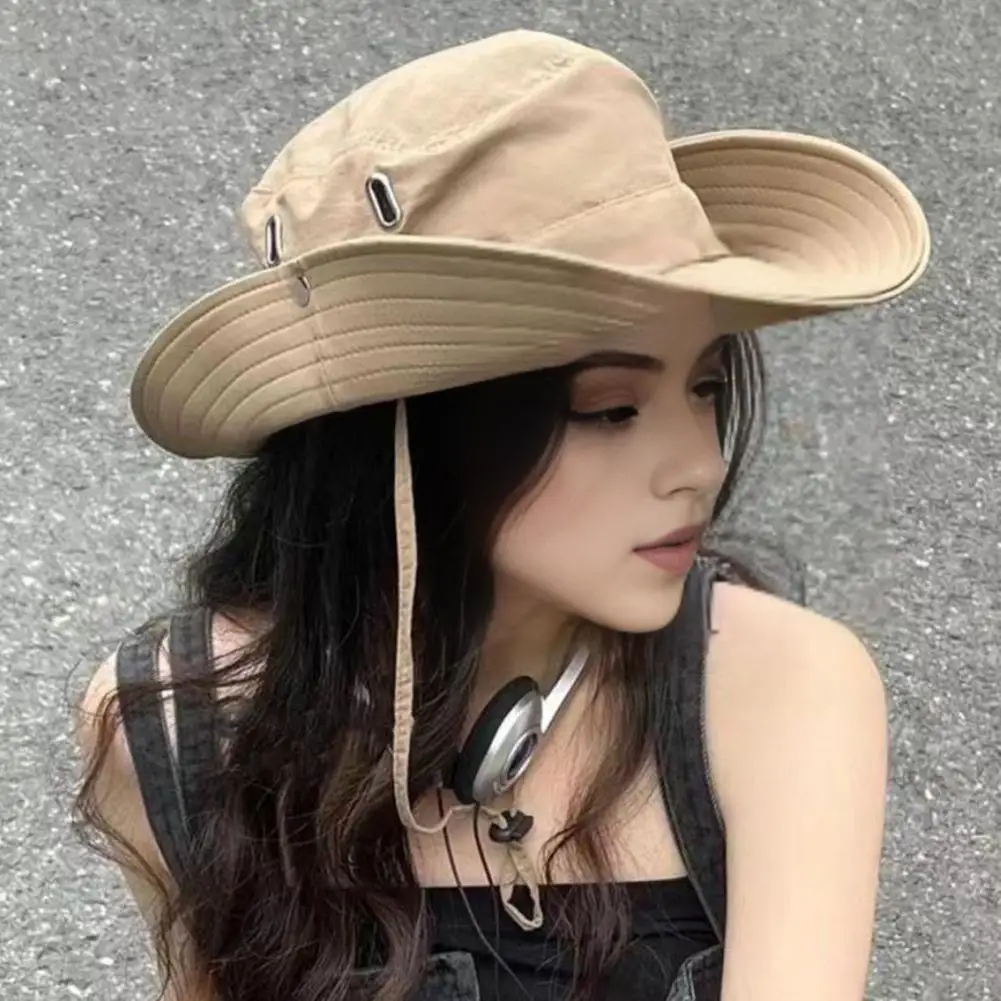 Wide Brim Sun Hat Men Women UPF 50+ UV Hat Summer Outdoor Fishing Hiking Climbing Hiking Gardening Sun Hat