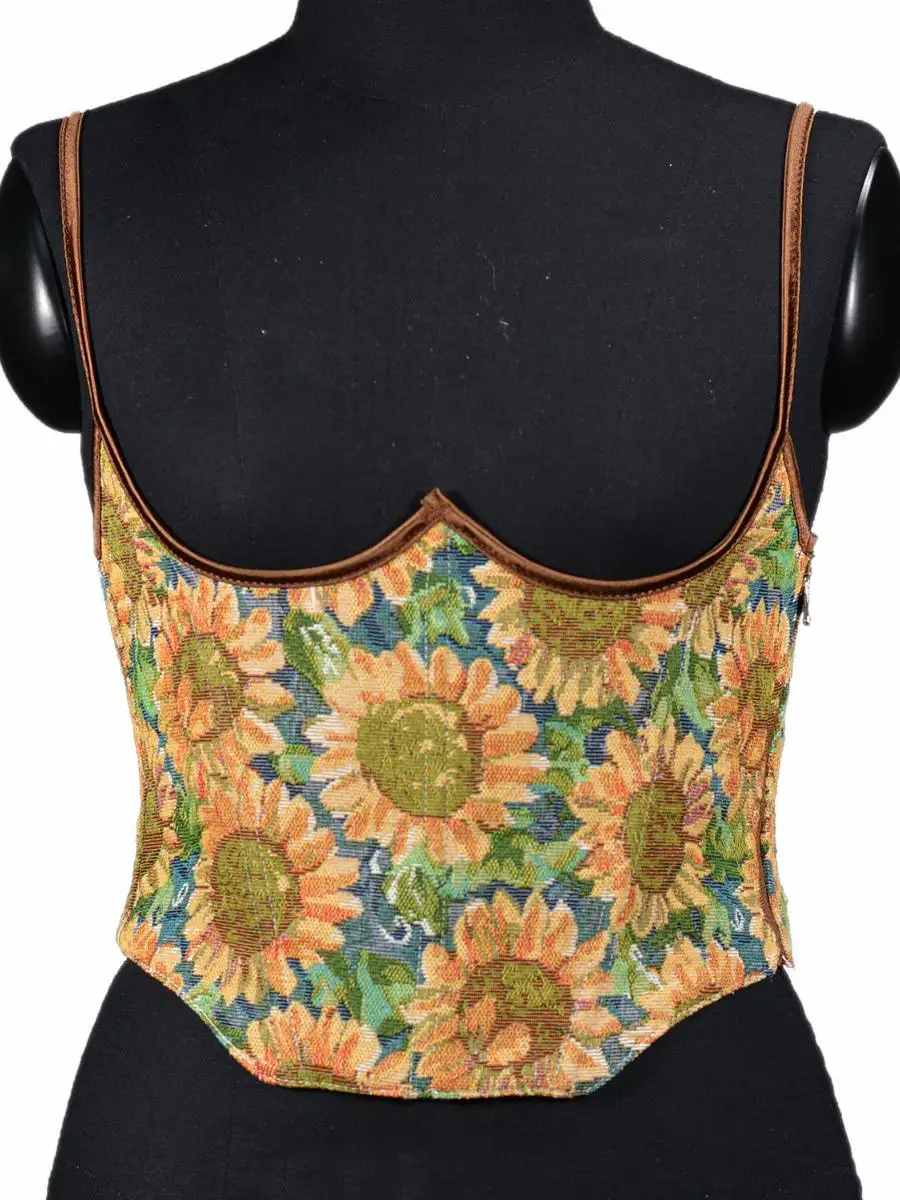 bralette-con-tirantes-finos-bordado-con-girasoles-de-van-gogh-con-borde-marron-con-varillas-de-soporte-top-corto-que-expon