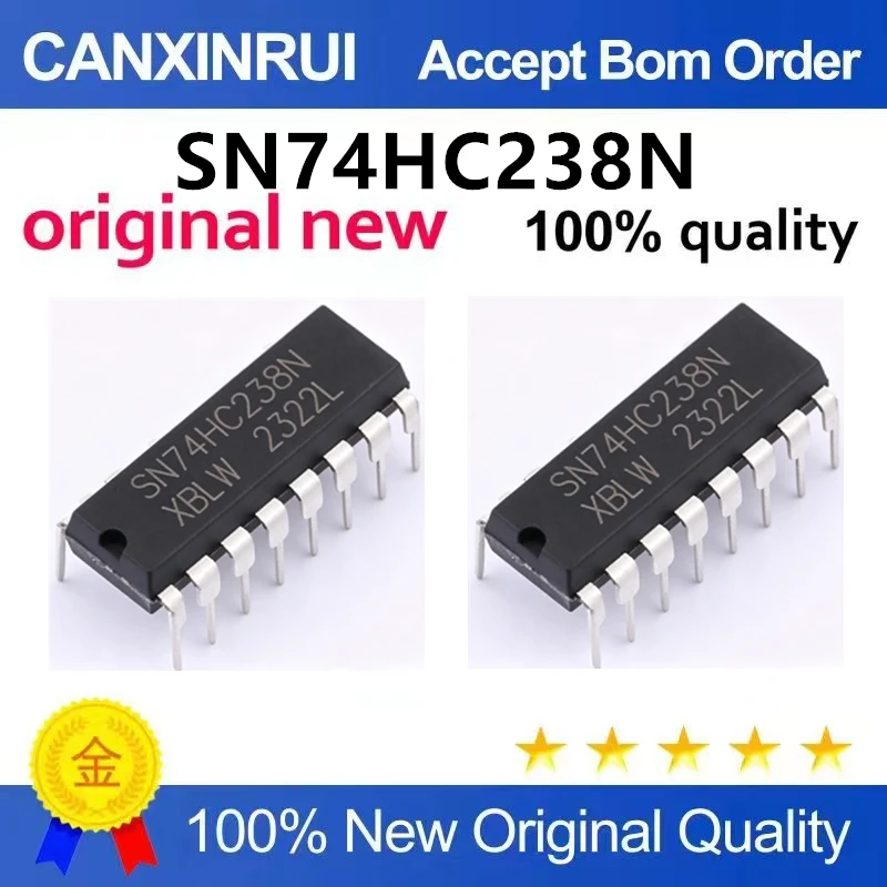 （5pcs10pcs）Brand new original genuine SN74HC238N direct insertion DIP