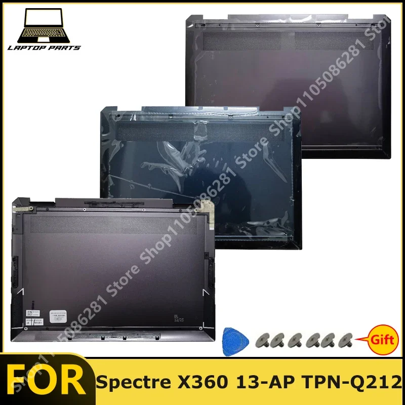For Spectre X360 13-AP TPN-Q212 Bottom Case / Lower Case / Base Cover New replacement parts