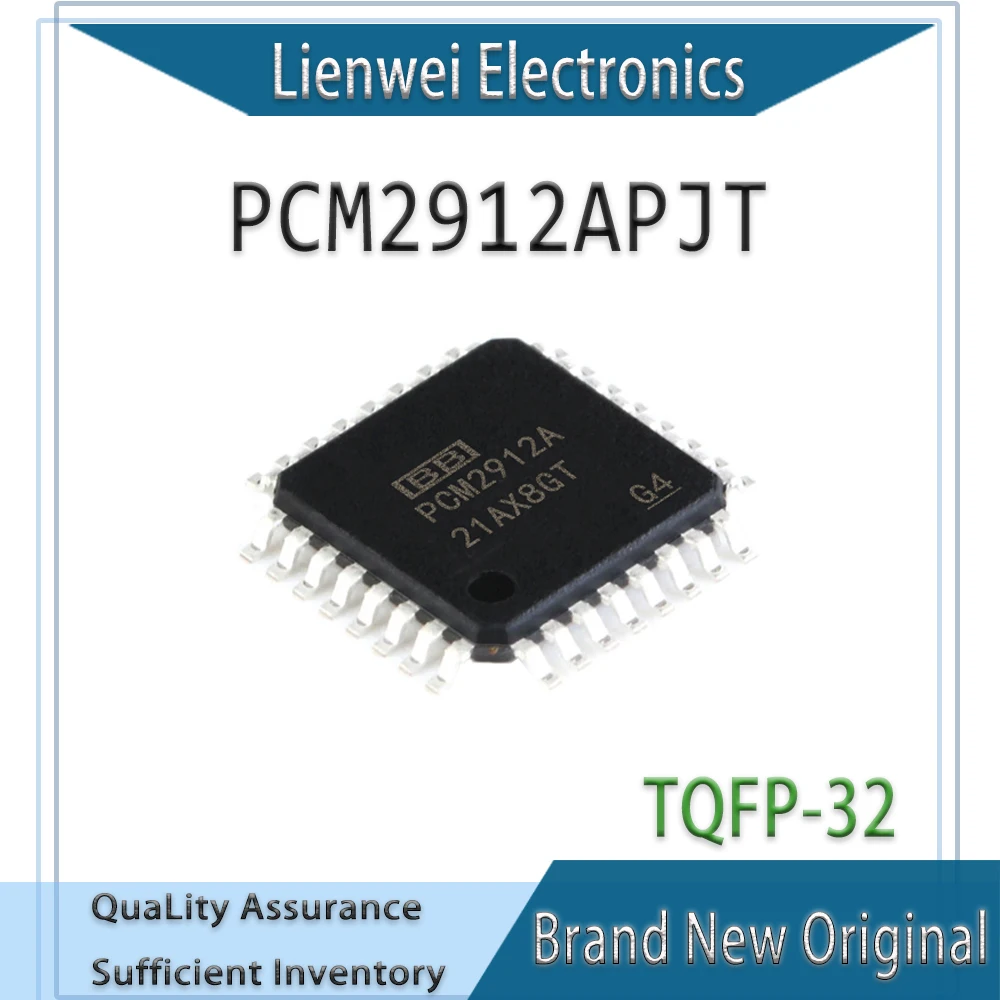 

100% New Original PCM2912APJT PCM2912A PCM2912 IC Chipset TQFP-32
