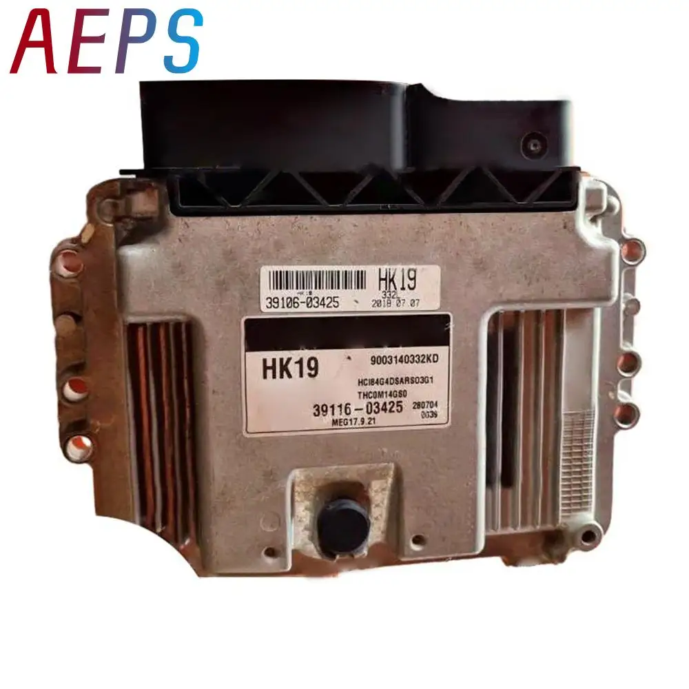 

Компьютерная плата двигателя ECU ECM 39116-03425 для Hyundai HK19 MEG17.9.21 Электронный блок управления