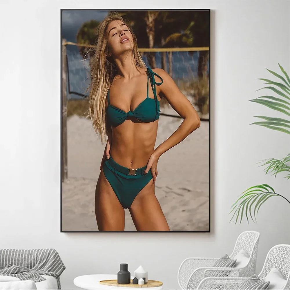 Silk Cloth Wall Poster Morgan Avery 2 Sexy Model Star Art Home Decoration Gift