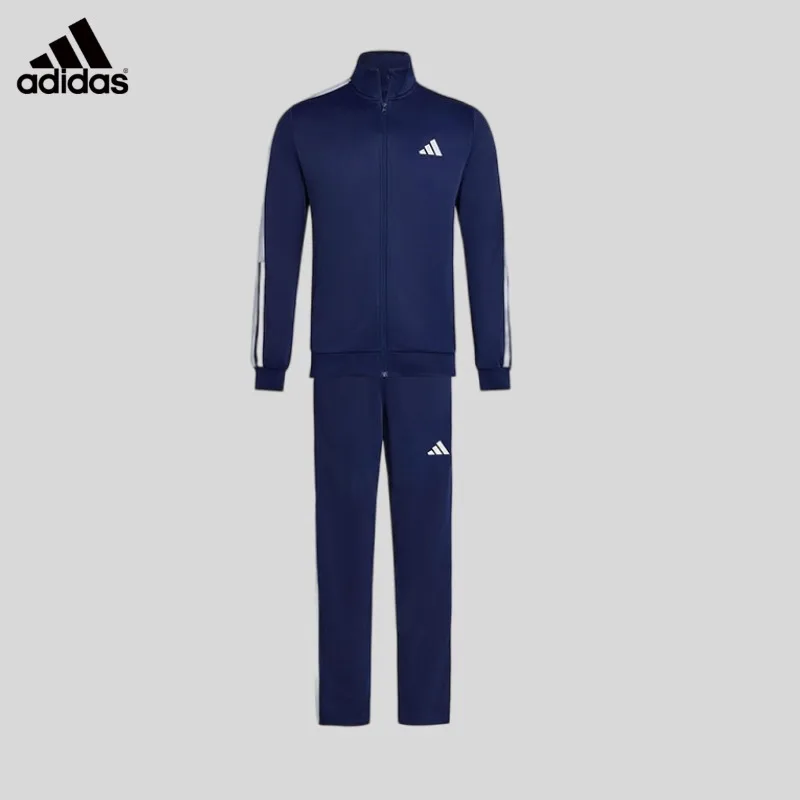 Adidas Comfortable Spring Men's and Women's Straight Neck Sports Suit KC6985