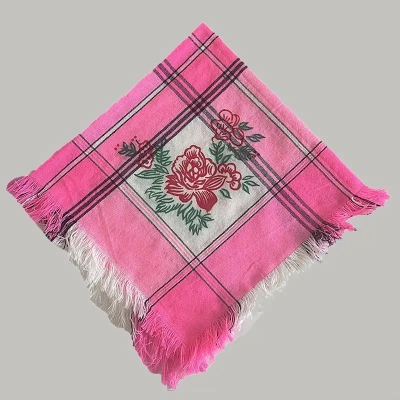 39BD Versatiles đi bộ đường dài Độ bền Khăn Phụ nữ Sọc Retros Phụ kiện Thời trang Phụ nữ Phụ nữ