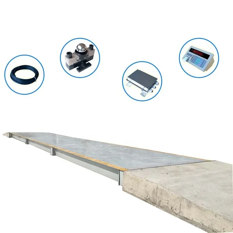 Bilancia per camion con ponte da 100 tonnellate