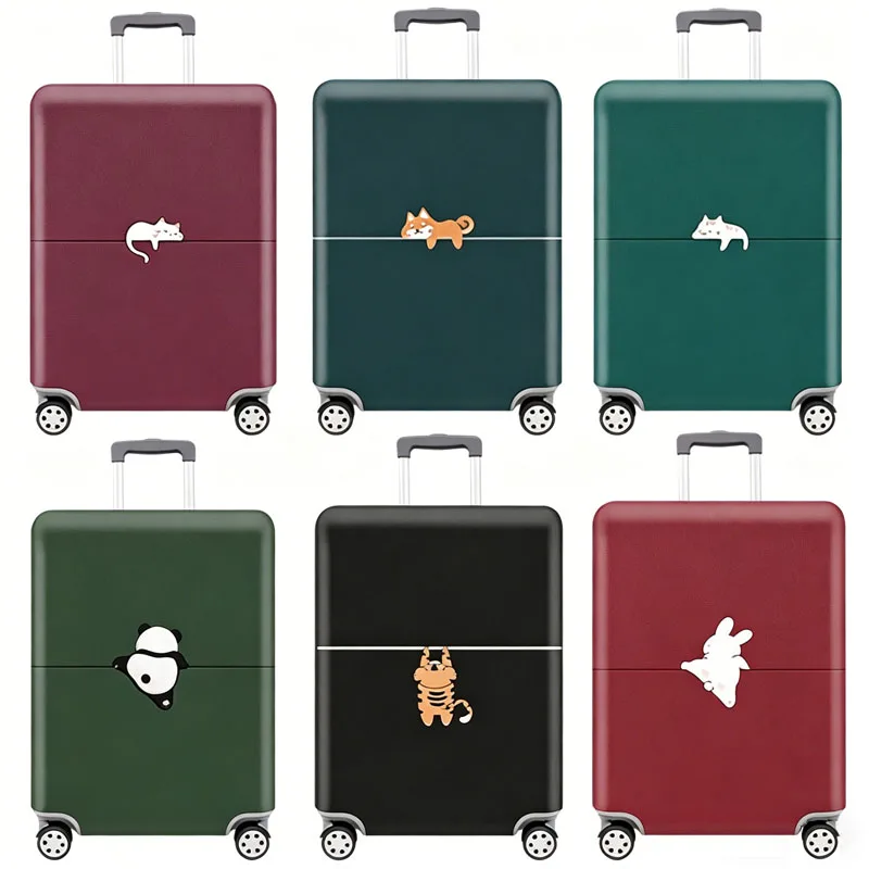 

New Elastic Animal Travel Suitcases Protector Cover Luggage Protector Cover for 18-32 Inch Travel Accessories XLXBHT03