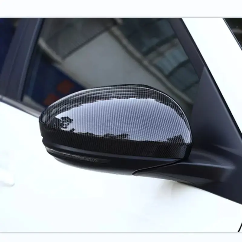 For Nissan Note E13 2022 2023 ABS carbon black Door Side Wing Rearview Mirror Cover Trim Protection Exterior Sticker