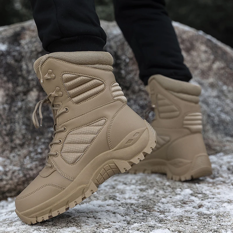 High Top Men Boots High Qualit - огляд і ціна Men'S Shoes Hiking