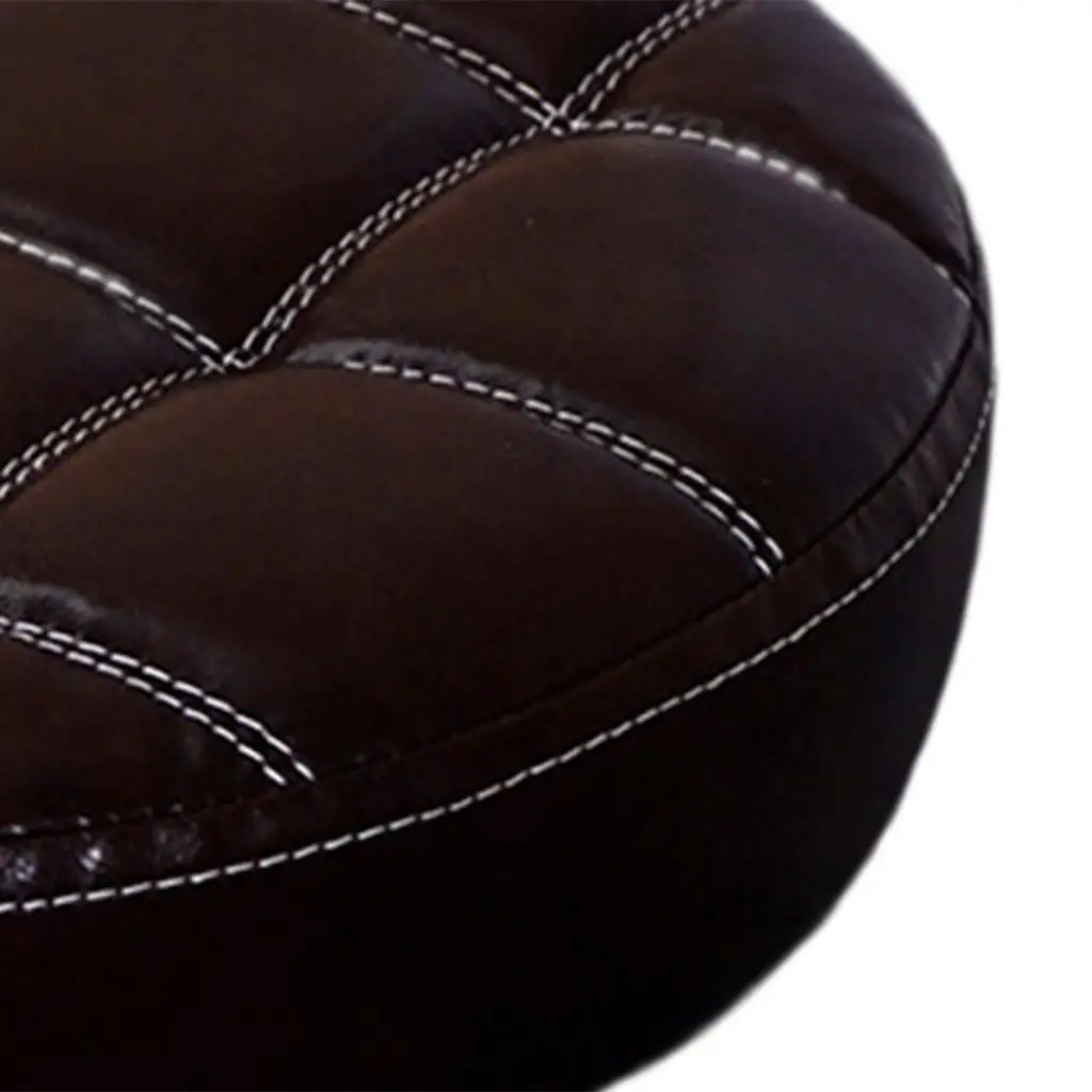 

Round Seat for Bar Stool 12.99inch Easy Installation PU Leather for Weddings Dinner Room Barber Shop Restaurant Cafe Bar