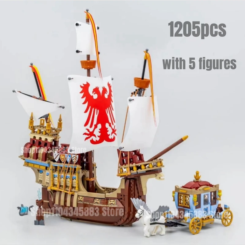 1205pcs Triwizard Tournament The Arrival Building Blocks Model 76440 Toys for Children Christmas Gift