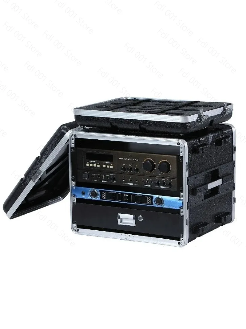 Portable Air Case Power Amplifier 4U Microphone Receiver Drawer 8U Cabinet Wireless Microphone 6U Chassis