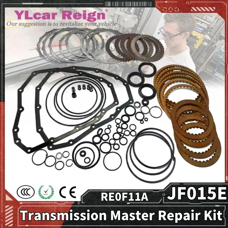 JF015E RE0F11A Auto Transmission Master Overhaul Friction Plates Disc Repair Rebuild Kit For NISSAN SUNNY SUZUKI Car Accessories