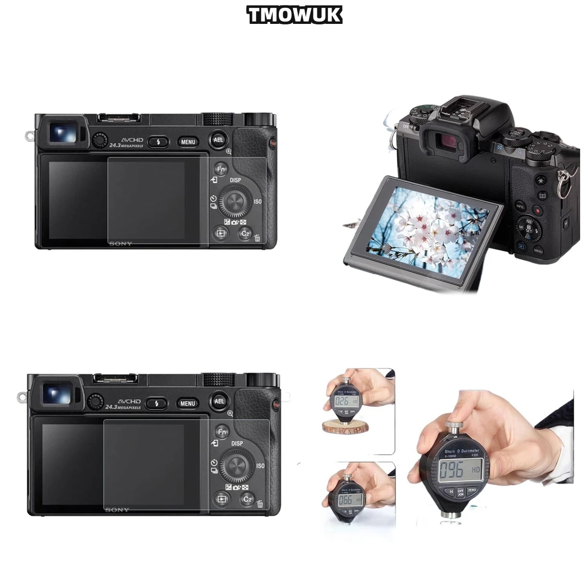 

For Nikon D5300 D54 D5500 D5600 Reliable Tempered Glass Screen Protector Anti-Reflective Film