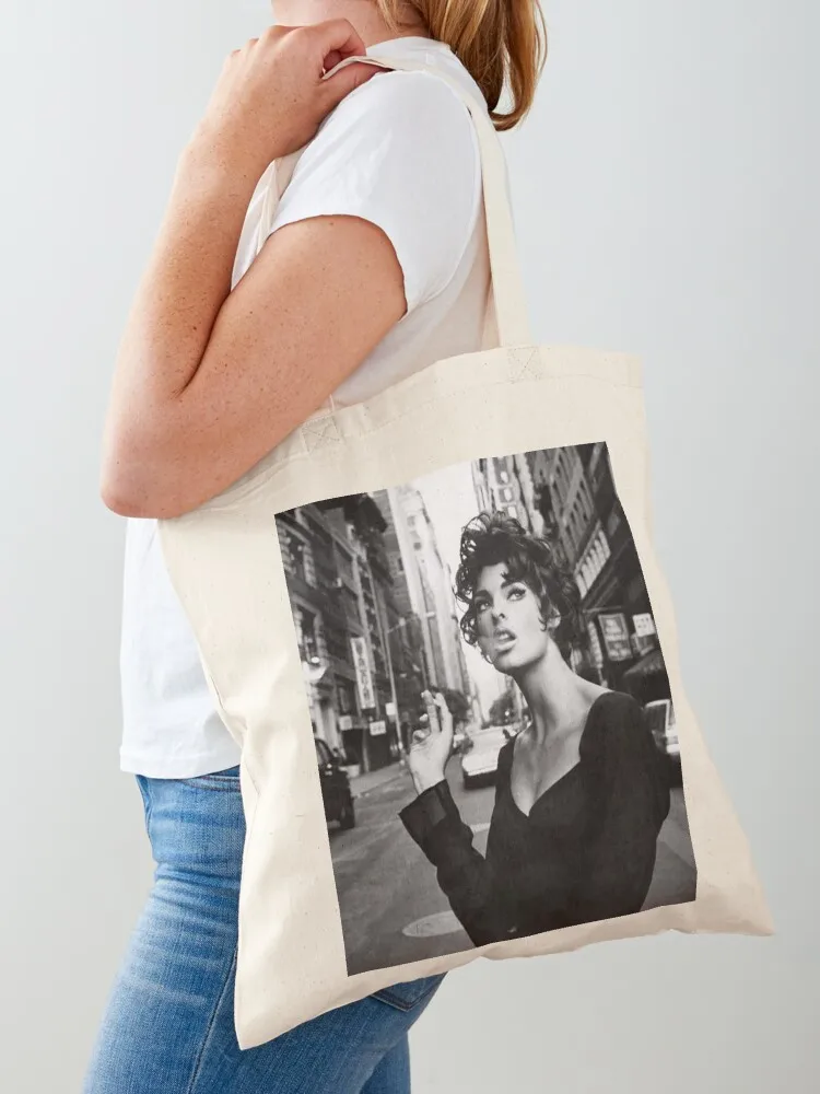

Smoking Girl In Street Tote Bag Canvas bag tote bag women sac pour femme