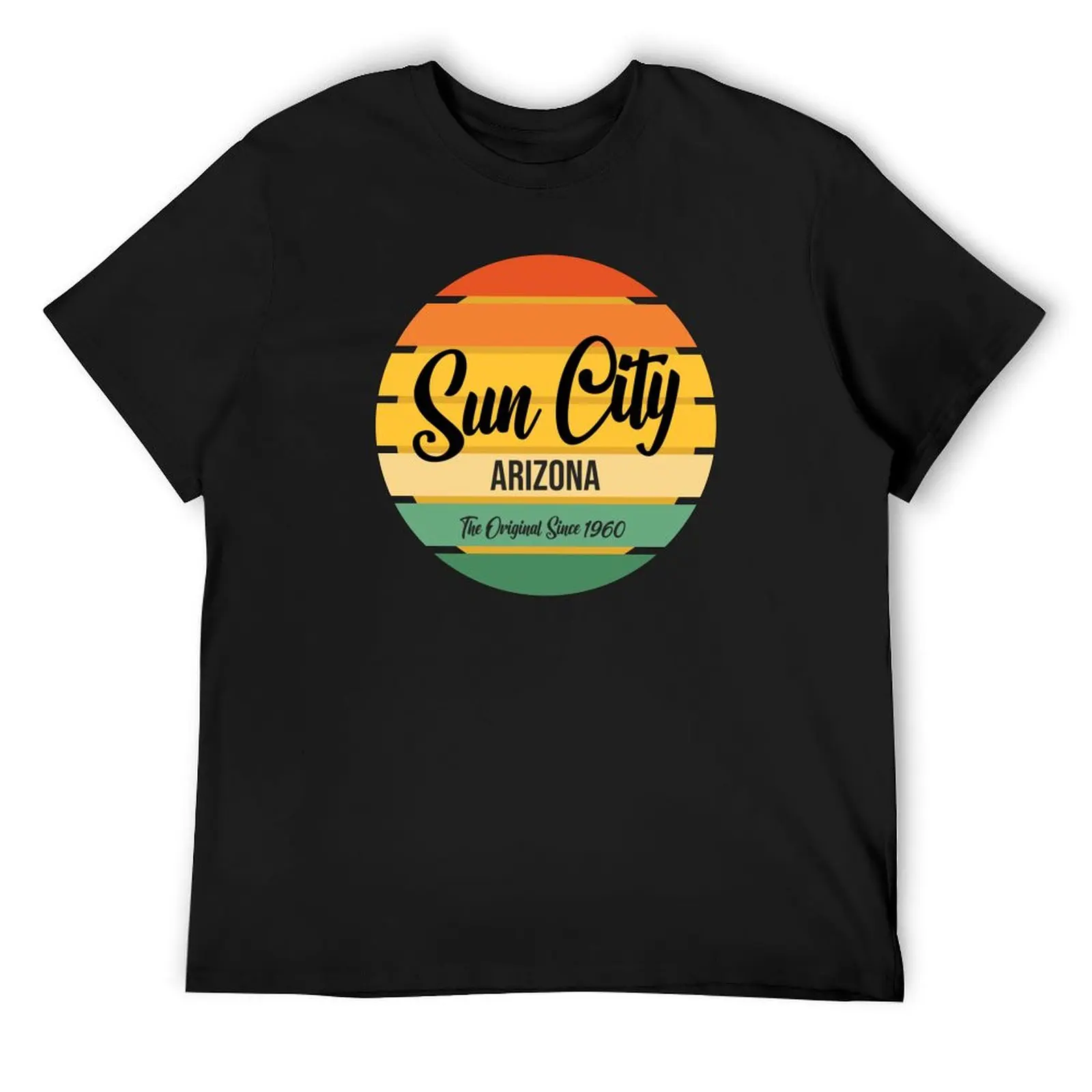 

Sun City Original Since 1960 T-Shirt anime clothes sweat t shirt men