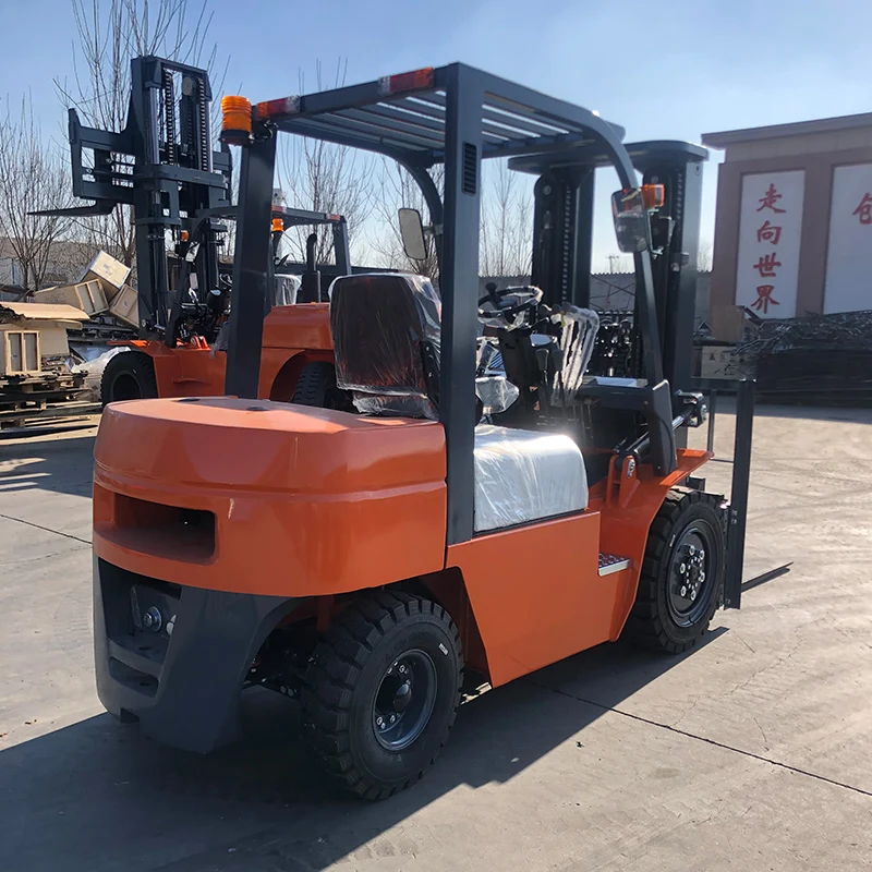 High Lifting Height Electric Forklift 3m Mast Design Shock Absorbing Wheel Factory Cargo Piling Handling Equipment