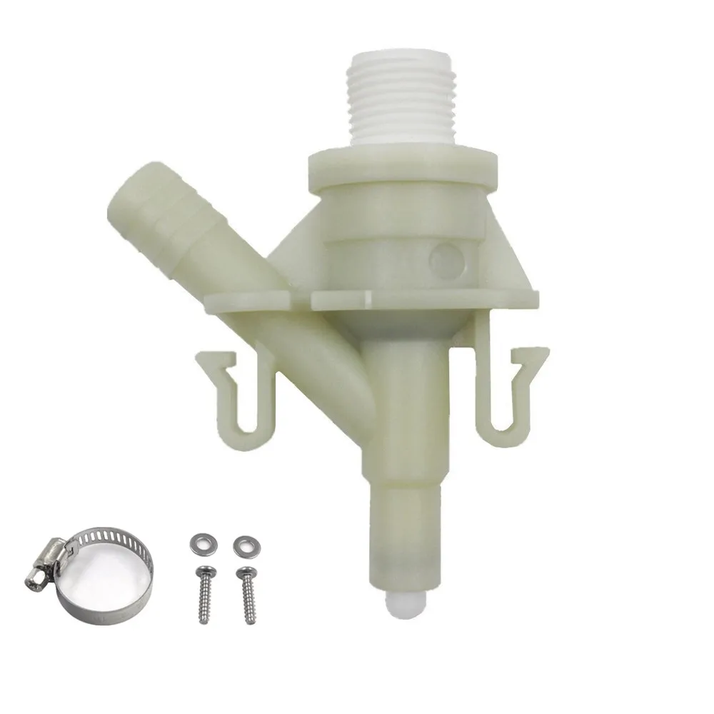 Kit de válvula de agua de plástico 385311641, duradero para la serie 300, 310, 320, para reemplazo de inodoro marino Sealand
