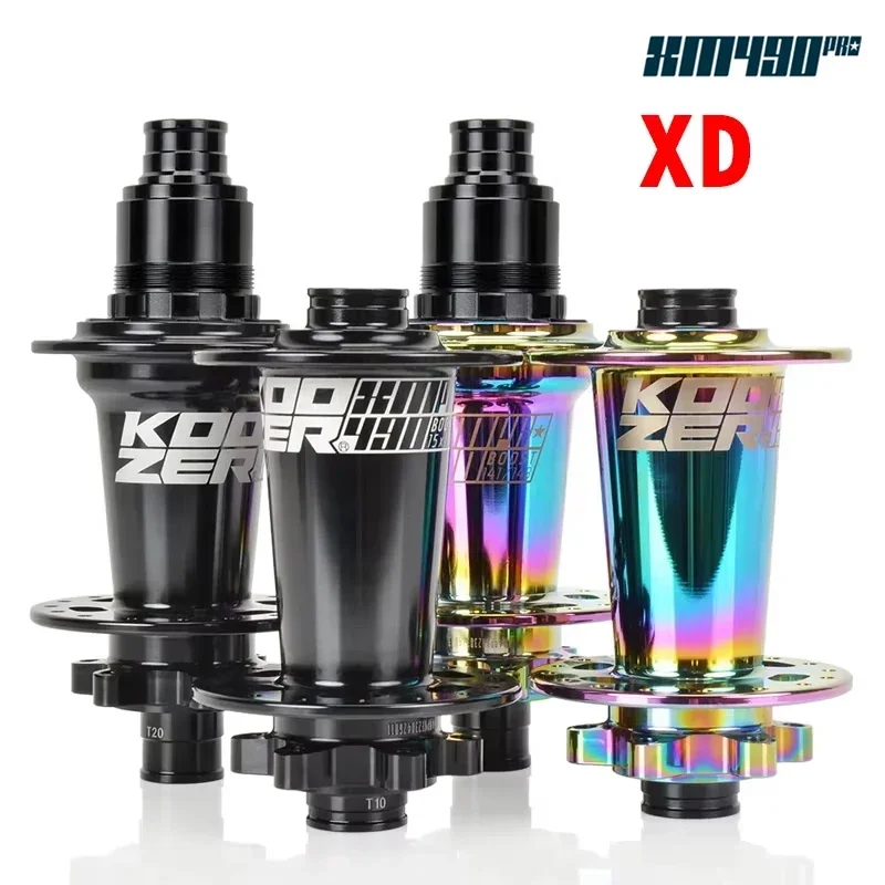 Koozer XM490pro Boost XD XX GX Eagle MTB Bicycle Hub 28H 32 Holes CR-MO Steel Axle 5x141 QR 15x110 12x148 11 12s THRU Bike Parts