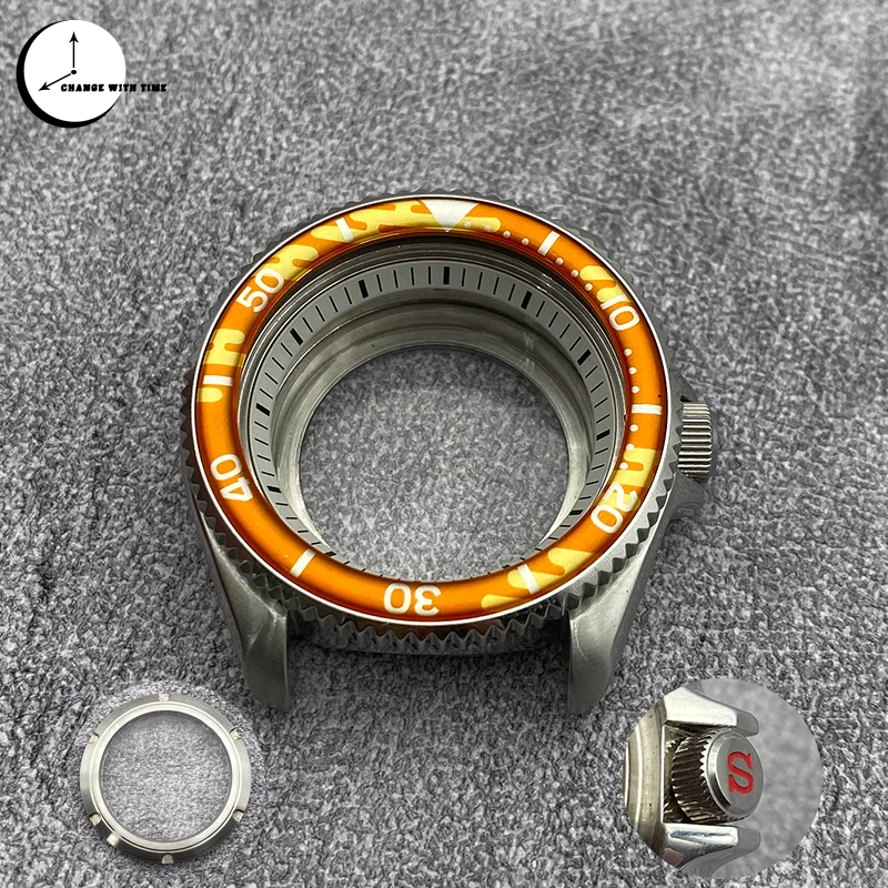 

41mm SKX007 Watch Case Seiko SRPD Case fit for NH34 NH35 NH36 7S 4R Movement Case Replacement Men Diving Watch Case