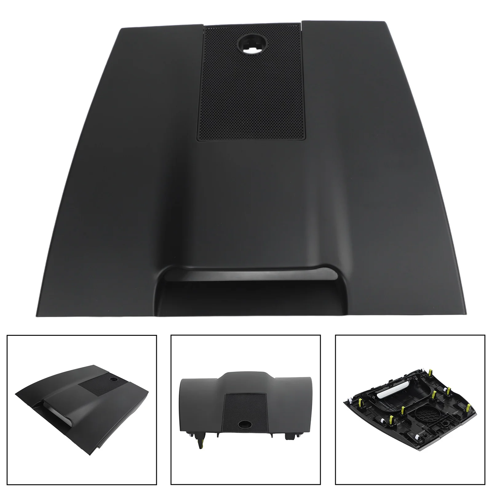 Car Maintenance Black Car Dashboard Vent Air Vents Plate Practical Utility Quick Installation Reliable Performance