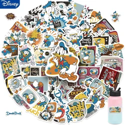 50pcs Disney Cute Cartoon Donald Duck Graffiti Stickers Laptop Phone Scrapbook Diary Luggage Stationery Sticker Kids Girl Toys