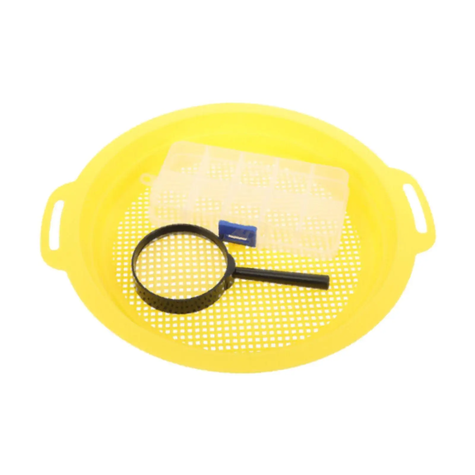 Gold Panning Tools Set Compact Classifier Sieve Screen Pan for Riverbed Metal Detecting Camping