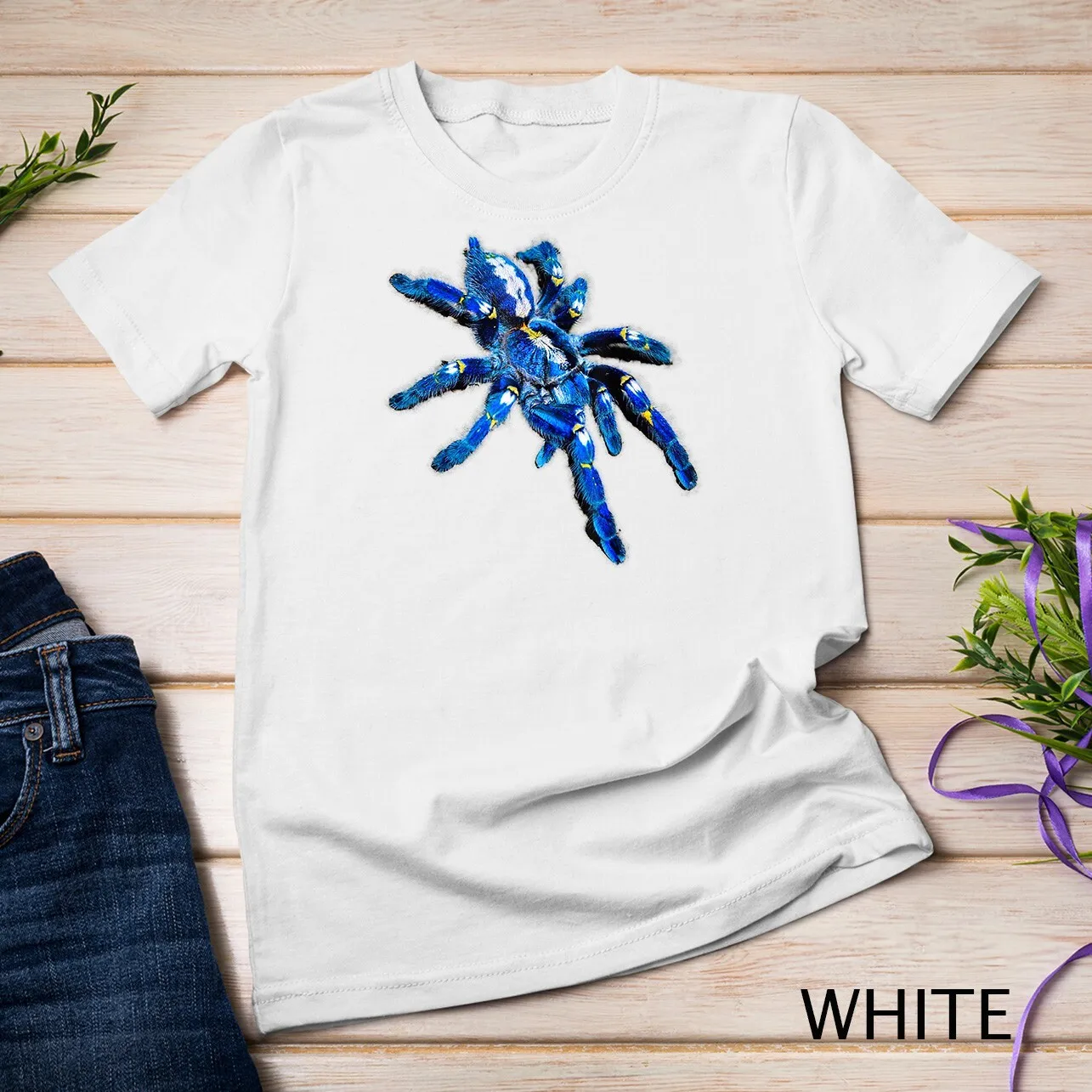 blue-tarantula-spider-poecilotheria-t-shirt