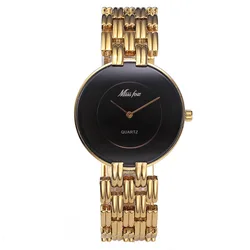 Men Watch High end Light Luxury Brand Business Middle East Simple Retro Gold Bracelet Male Fashion Quartz Clock Wristwatches