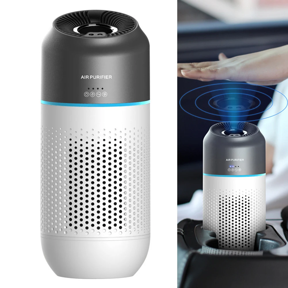 

Easily Operable Mini Purifier Perfect For Everyday Use in Your Vehicle; Maintains Clean Breathable Environment