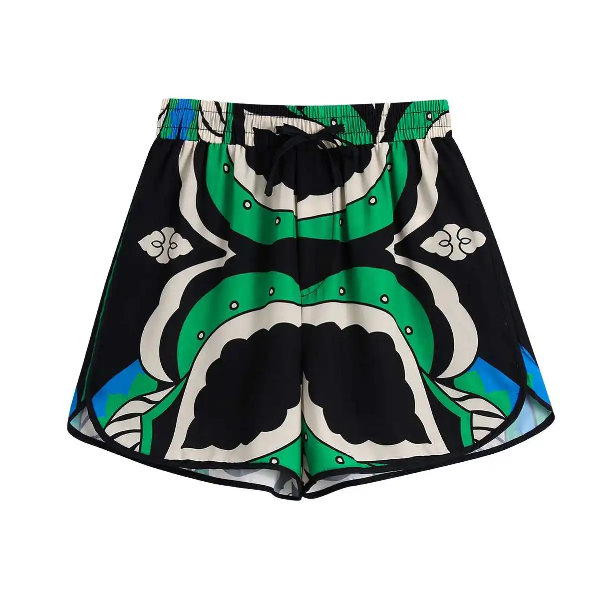 

Женский повседневный брючный костюм с топом на завязках и V-образным вырезом, комплект из трех предметов: брюки длиной 7/8 и топ с молнией, из полиэфирного волокна