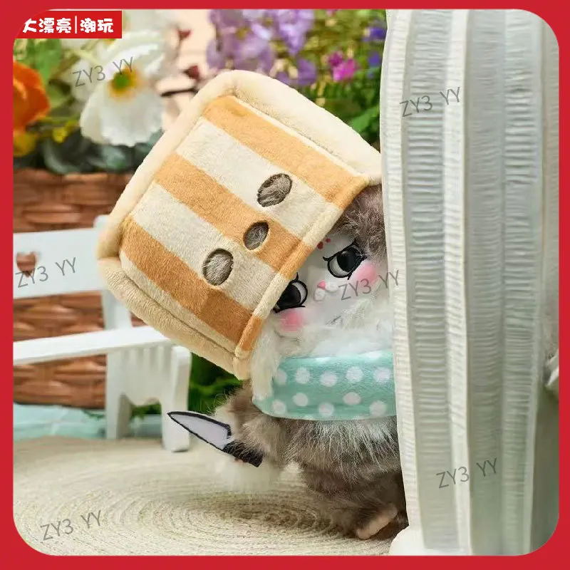 【متوفر 】 سلسلة مذكرة العمل في مكان العمل من Cat King، صندوق أعمى من القطيفة، هدايا محيطة، ديكورات حقائب الدمى اللطيفة