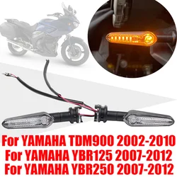 For YAMAHA TDM900 TDM 900 YBR125 YBR250 YBR 125 250 Accessories LED Turn Signal Light Indicator Directional Flasher Lamp Blinker