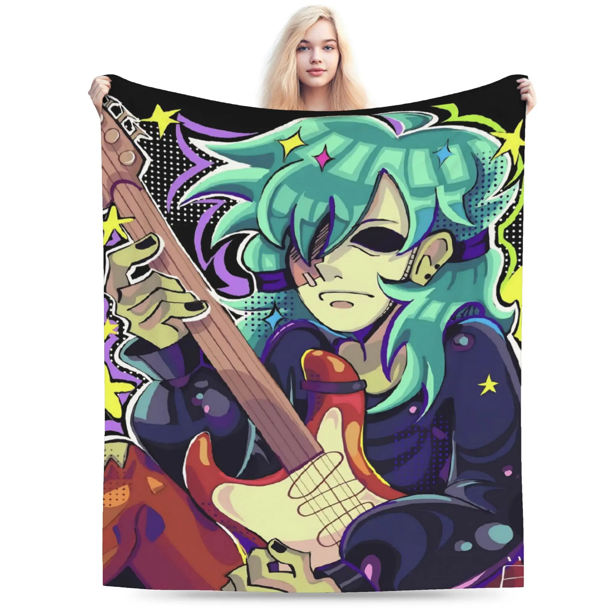 Stylish  Sally Face Sal Fisher Indie Blanket Soft Velvet  Comfortable Throw Blankets Machine Washable