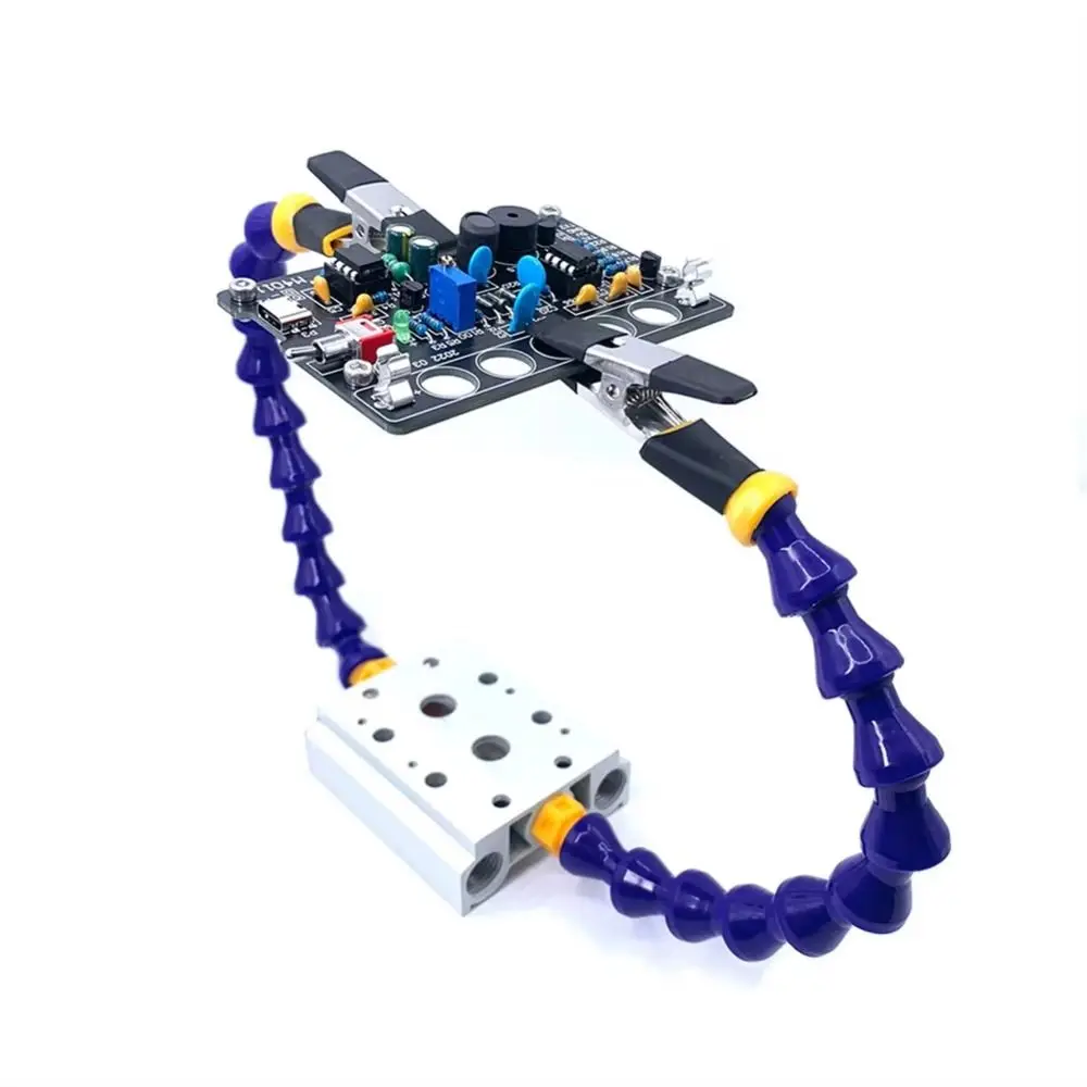 Octopus Design Welding Table Clamp Flexible Arm Aluminum Alloy Base Welding Fixture Station Adjustable Stable Grip