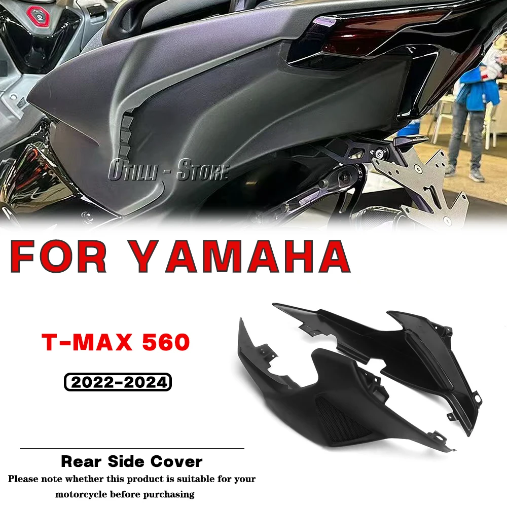 

Motorcycle modification accessories Rear Side Cover Breathable Decorative Protector Panel For YAMAHA T-MAX 560 2022 2023 2024