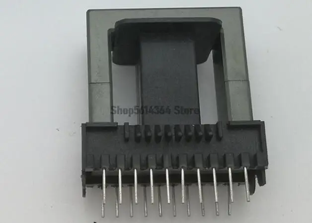 

EE5B E55/56 20 Pins 10+10pin Ferrite Filter Core MnZn Pc40 Inductor For Transformer 2pcs Ferrites + 1PC Bobbin 3 pairs