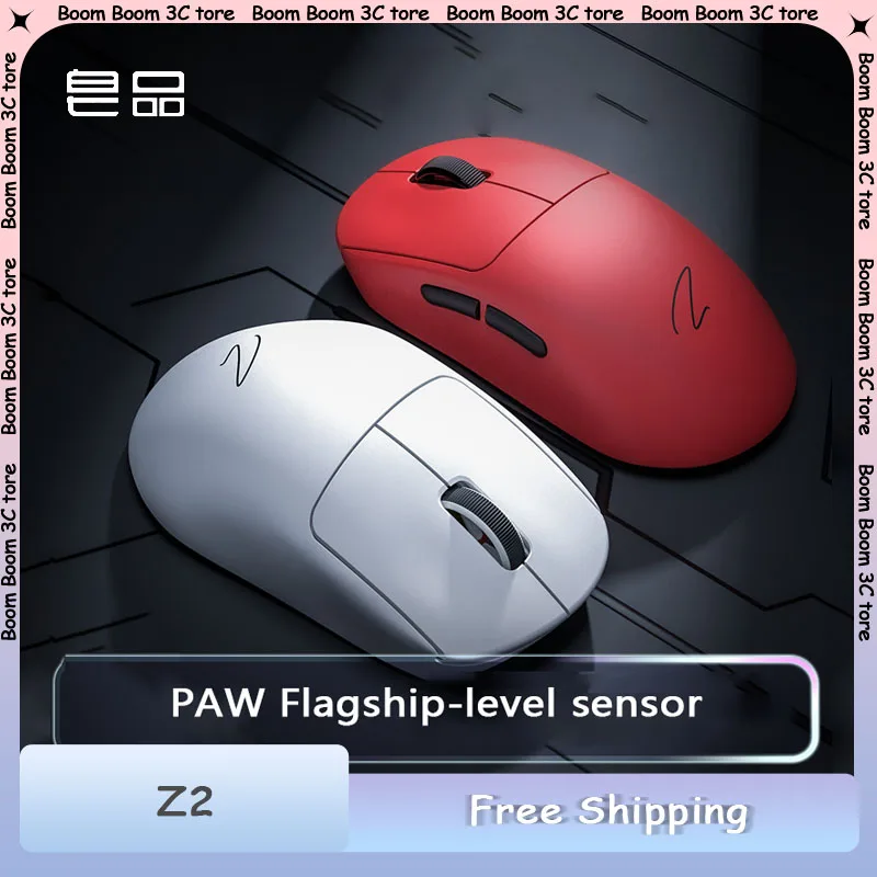 

Zaopin Z2 Беспроводная 3-режимная мышь 4K Paw3395 Датчик Эргономика Легкий 65 г Ноутбук Офис Индивидуальная игровая мышь ПК Подарки