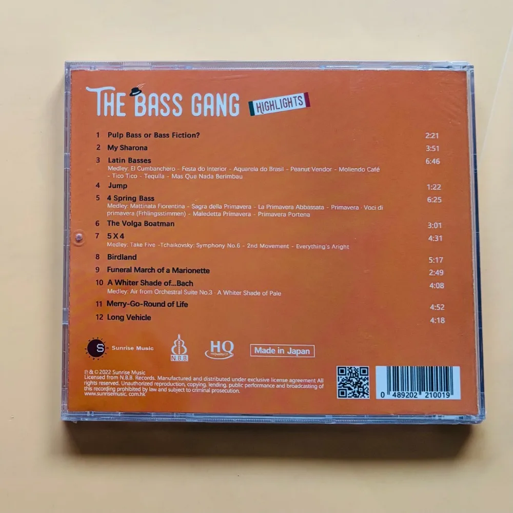 Audiophile Test Disc Double Bass Highlight Show HQCD Brand New Sealed Premium Sound Quality In Stock
