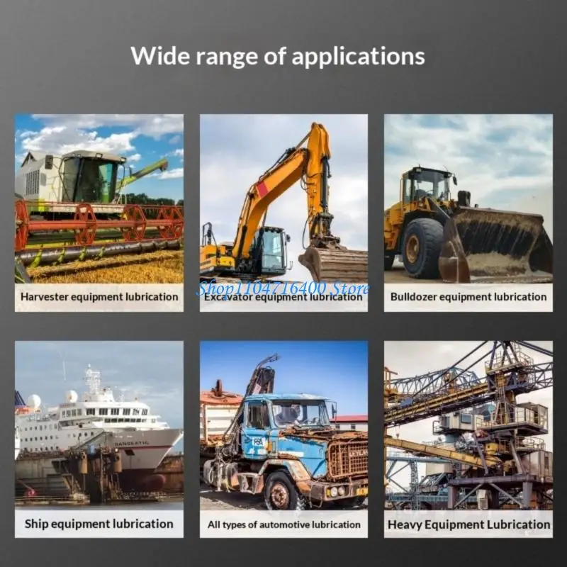 

y1gd Modifiable Stream Oil Ergonomic Handle Lubricator For Heavy Equipment Home Vehicle Use