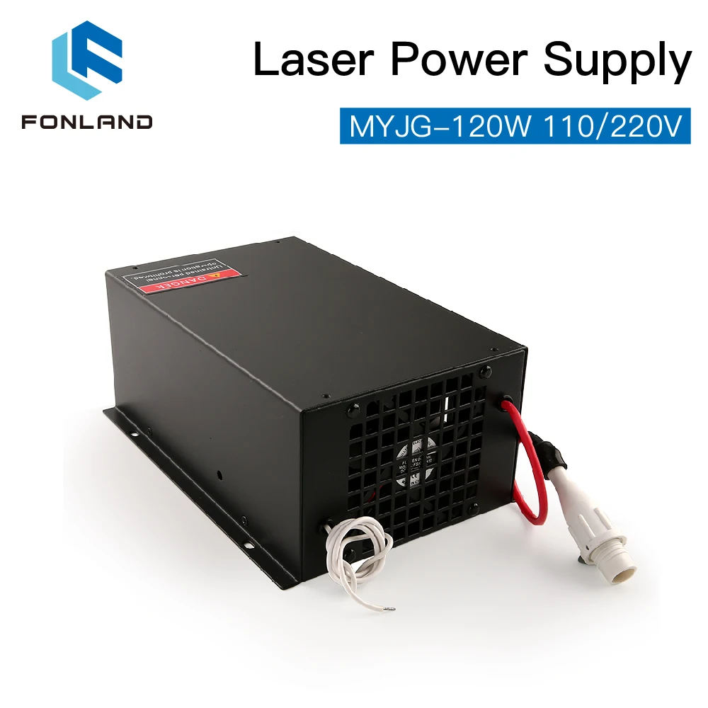 Imagem -04 - Fonland-myjg Laser Fonte de Alimentação Substituição 110 v 220v para Reci w4 t4 Efr Cdwjco2 Máquina de Corte do Tubo do Laser 120w