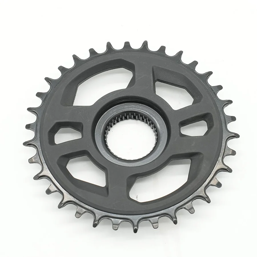E-bike Chainring 34T Electric Bike Chainwheel New Design Overmolded One-Piece For Road Bicycles And Kids' Bikes