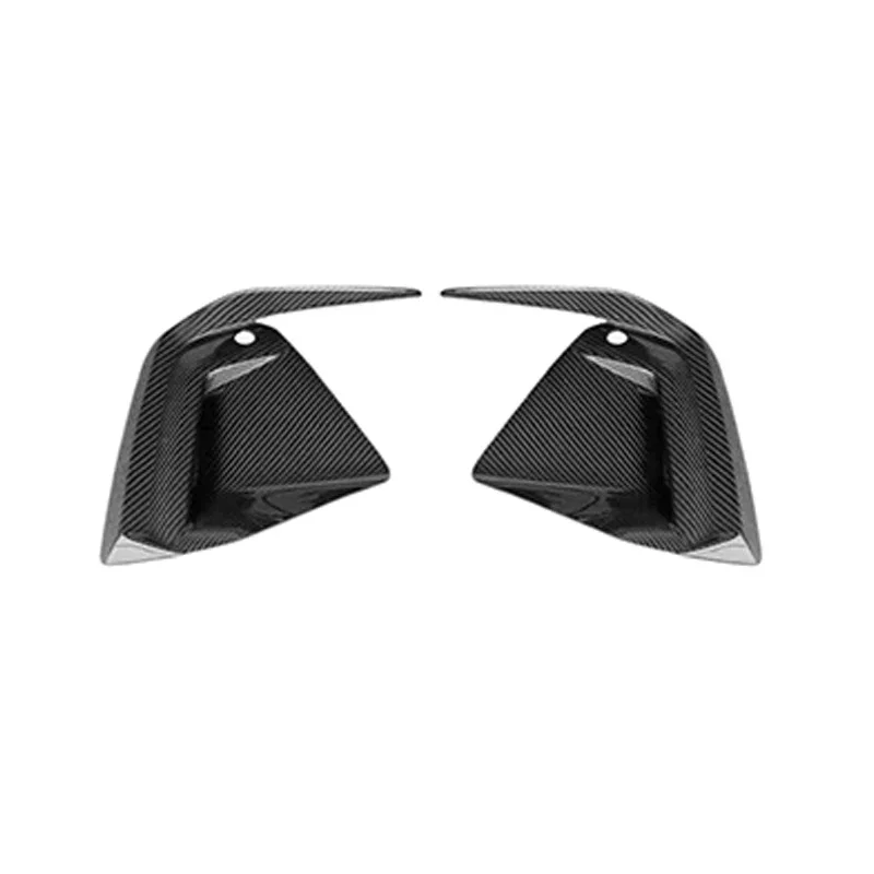 IC Style Dry Carbon Fiber Fibre Body Bumper Trim Air Vent Fit For 5series G60 2024+