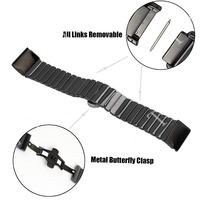 22 26MM Ceramic Watch Band For Garmin Fenix 7X 7 6X 6 Pro Fenix 5X 5 Plus Forerunner 945 Strap WristStrap Quick Release Bracelet