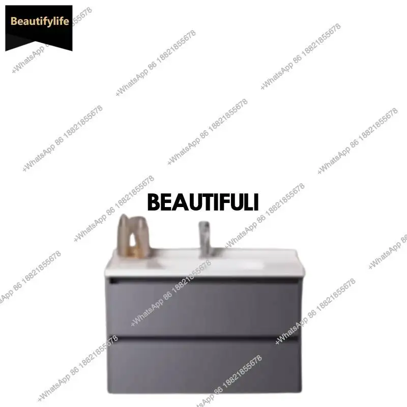 B567 Mirror Lighting Bathroom Cabinet Storage Hotel Luxury Toilet Bathroom Cabinet Vanity Washroom Armoire Salle De Bain Furnitu