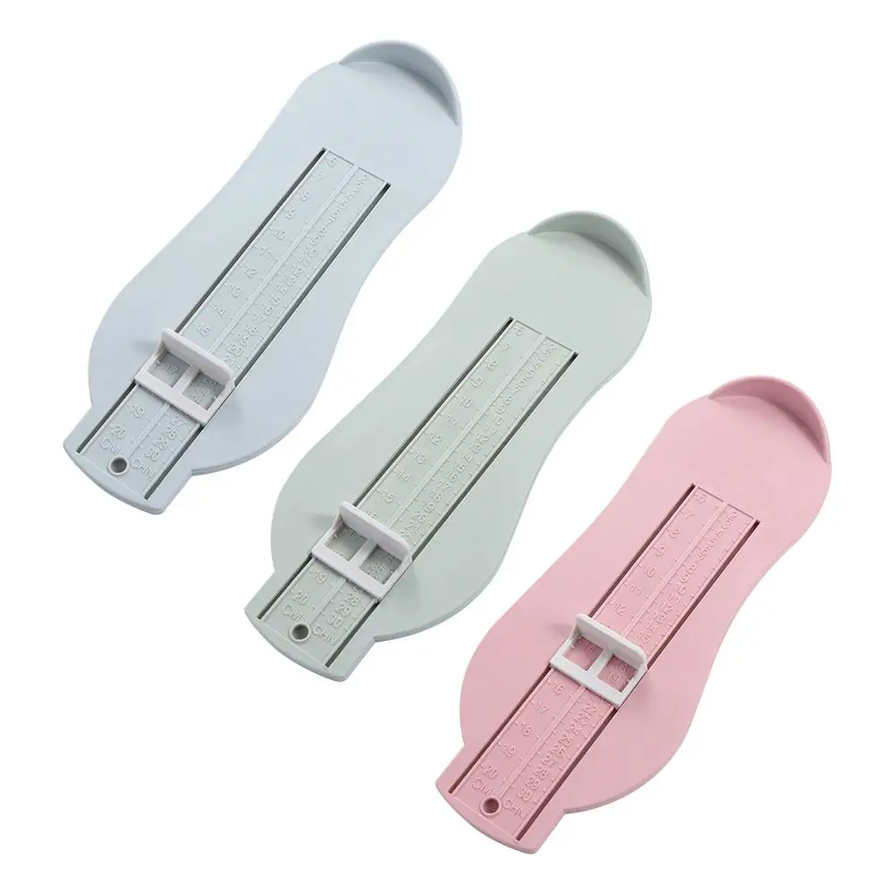 

Shoes Accessory Practical Plastic Adjustable Range Foot Measure Gauge Children Feet Ruler Measures Tool Shoes Size Measuring