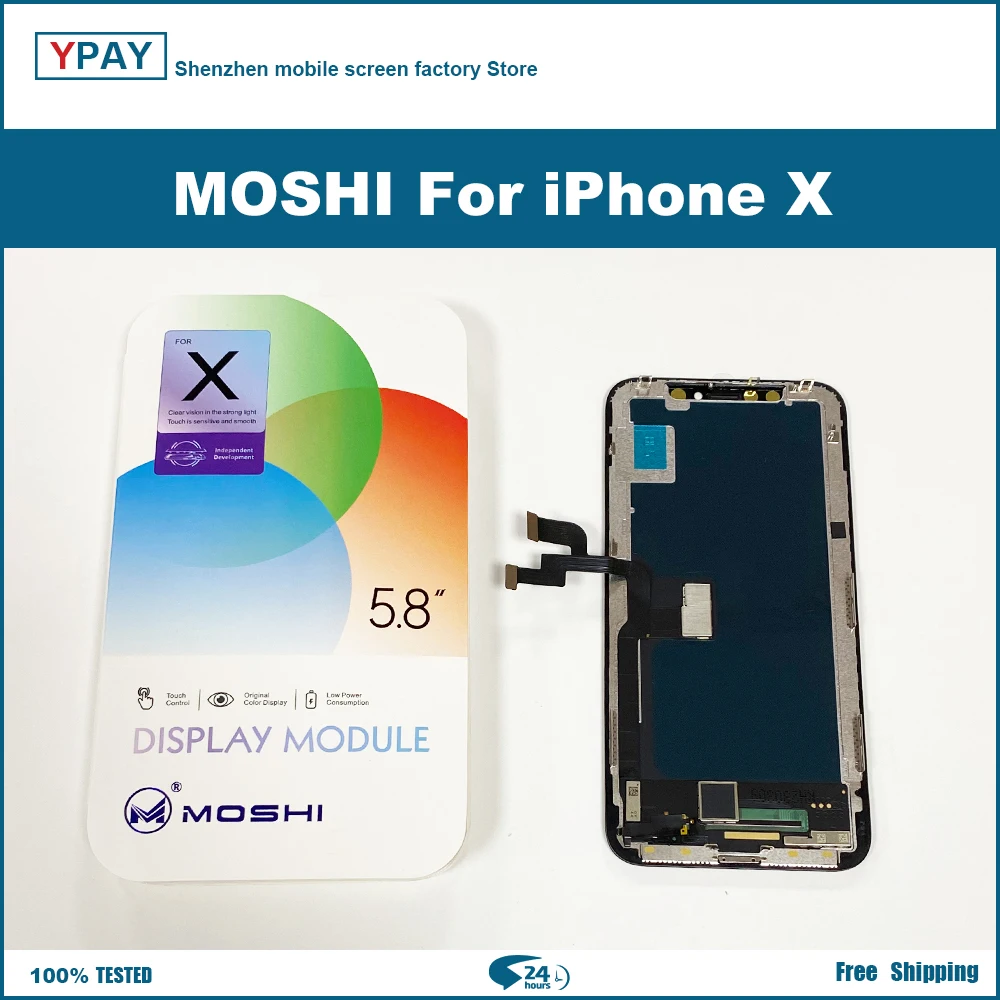 MS Incell screen For iPhone X XS XR 11 11Promax LCD Display Touch Screen Digitizer Assembly Replacement Parts LCDs TRUE TONE